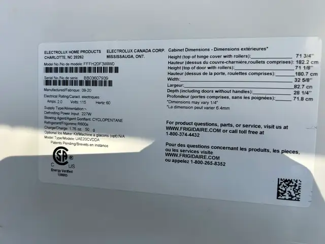 upright freezer 419781855035402244