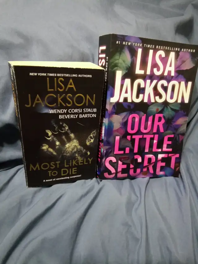 4 LISA JACKSON BOOKS
