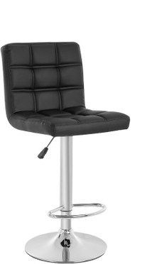 Leather Modern Barstool Counter Chair  / Chaise de bar moderne