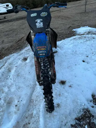 I have my yz 250f good bike the bike is piped with a pro curcit t4 bikes ready to go looking to get...
