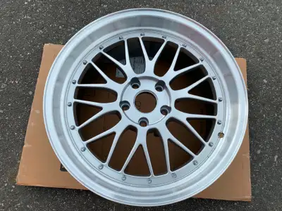 1 X Single BBS LM Replica wheel rim 19X9.5" rim restored refinished to showroom condition This wheel...