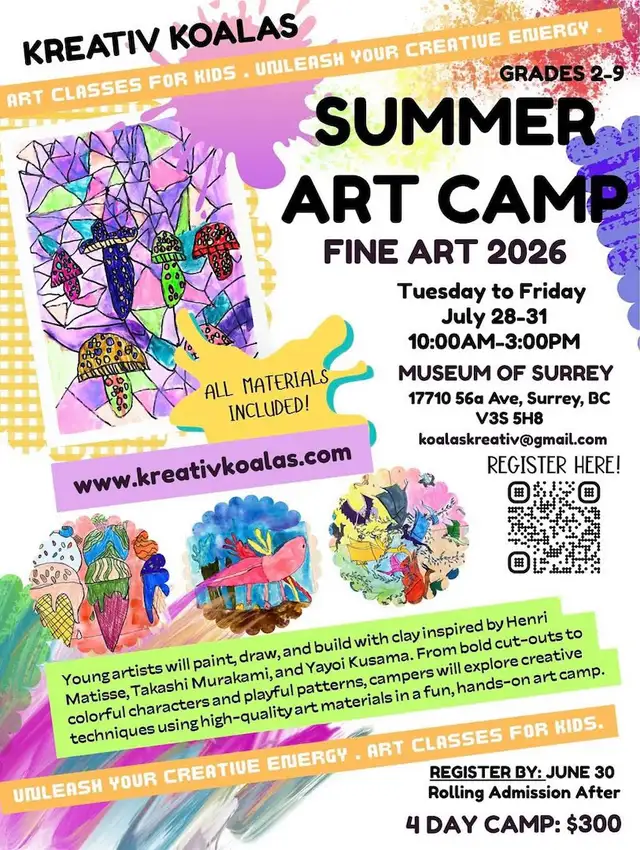 Summer Art Camp480006648292986880