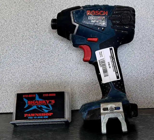 18V Bosch 25618 Impact Driver (25052077) in Power Tools in Calgary - Image 2