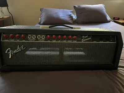 Fender Dual Showman Red Knob Head, View more