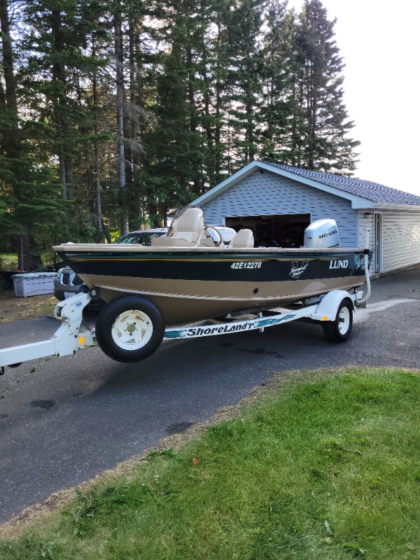 18 Foot Lund ProV SE Tournament Powerboats & Motorboats Thunder Bay Kijiji