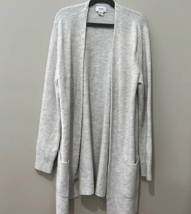 Old navy gray cardigan sz M