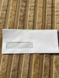 700 premium flap Envelopes #10 window new in 2 boxes $10