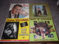 Chickie and Doc Williams LPs - 4 albums for $10