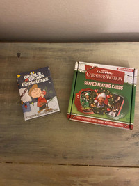 Charlie Brown and National Lampoon Christmas cards  