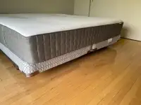 King bed and 2 twin box springs 