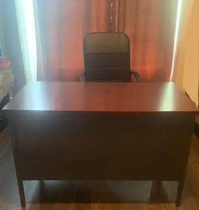FREE Wooden & Steel Desk – Pickup Only, View more