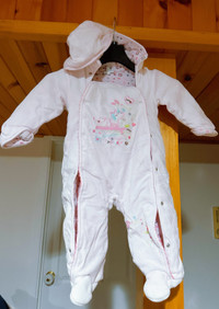 Baby girl winter jumpsuit 