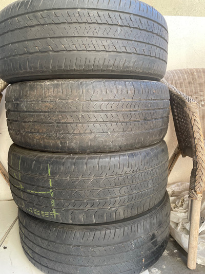 215/55R17 summer tire Good 