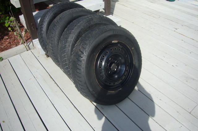 winter tires and 5 bolt Rims in Tires & Rims in Owen Sound - Image 2