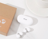 Sound Earcuffs White Open-Ear Bluetooth Wireless Earphone - $60