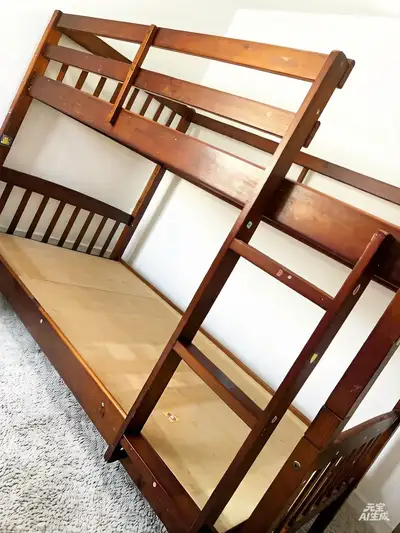 Twin size Bunk Bed with mattresses, View more
