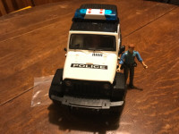 Bruder Police car and Policeman