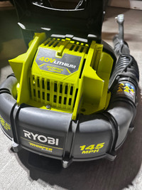 Ryobi backpack leaf blower cordless battery 