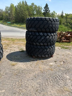 235R25 3 Loader Tires 60% left on tires No holes Call BERT at 902-396-6600