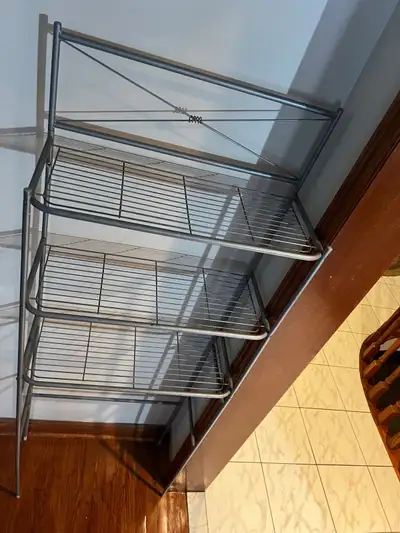 Metal shelf unit , View more