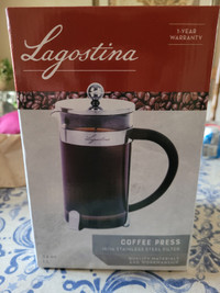 Lagostina Coffee Press (brand new)