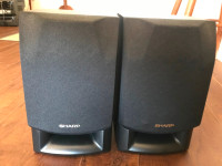 "Sharp" Stereo Speakers (Further Reduced)
