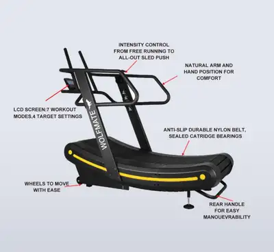 Curved Treadmill, View more