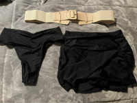 Brand new Bathing suit bottoms and a belt