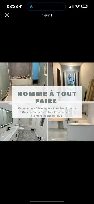 Bonjour, Nous sommes deux personnes respectueuses et compréhensives avec une bonne force physique et...
