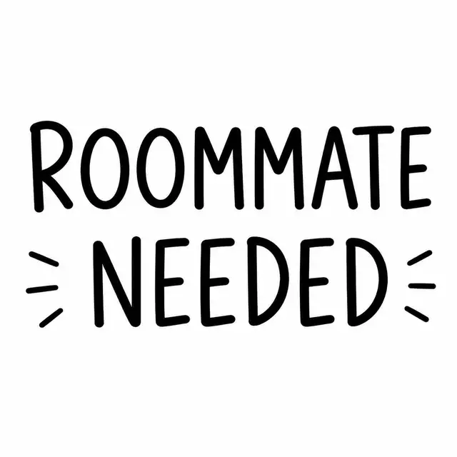 roommate needed497224770829701120