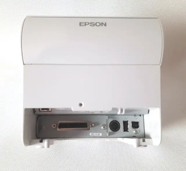 Epson Thermal POS Receipt Printer - Model M338A - White in General Electronics in Burnaby/New Westminster - Image 4
