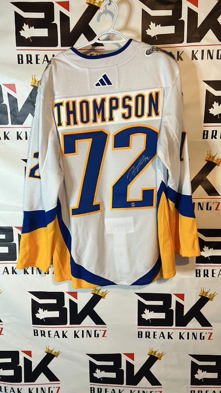 Tage Thompson Autographed NHL Jersey in Arts & Collectibles in Truro