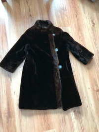 Craft Cutter Hudson Bay Dyed Lamb Wearable Fur Coat