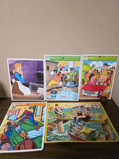 Vintage 1970s Children's Puzzles, View more