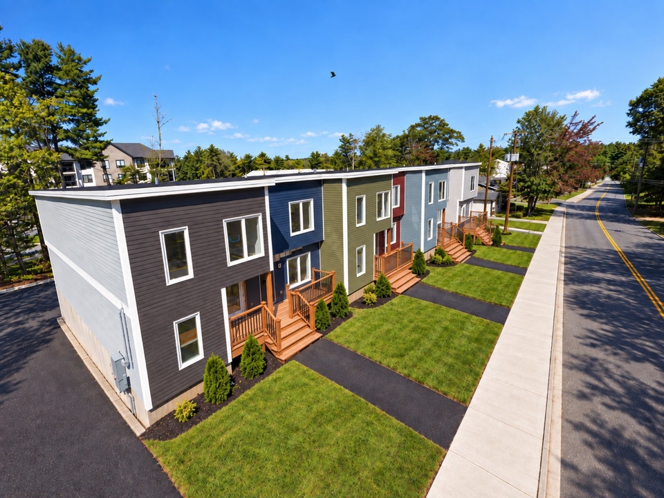 Brand New, HUGE Townhomes for Rent in Heart of Bridgewater! 2