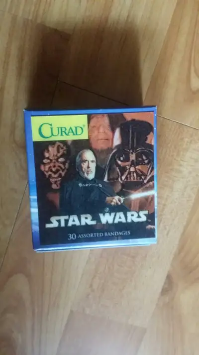 New Box Of Curad Star Wars Bandages, View more
