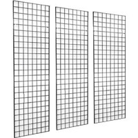 Black Gridwall Panel Panels / Grillages Noir 10ft 8ft 6ft 4ft