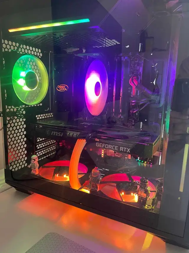 Nvidia GeForce RTX 3060 Gaming PC with all accessories. in Desktop Computers in Edmonton - Image 4