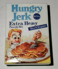 Hungry Jerk 2021 TOPPS Wacky Packages Minis - 3D Puny Series 2.