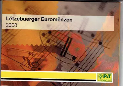 LUXEMBOURG.   EURO   SET   de l'année 2008., View more