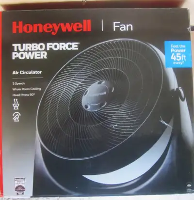 HONEYWELL TurboForce 18" Floor Fan - with 3 Speeds, Black, View more