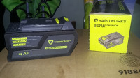 Battery for cordless lawnmower Yardworks 40V 4 Ah NEW in box