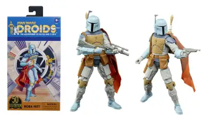 Star Wars Black Boba Fett Droids Exclusive!!!, View more