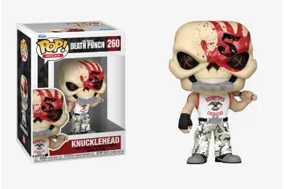 Funko Pop Rocks: Five Finger Death Punch Knucklehead Vinyl Figur, View more