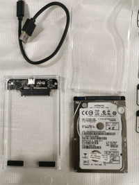 USB-C 3.0 External Case + 320 GB SATA HDD 2.5