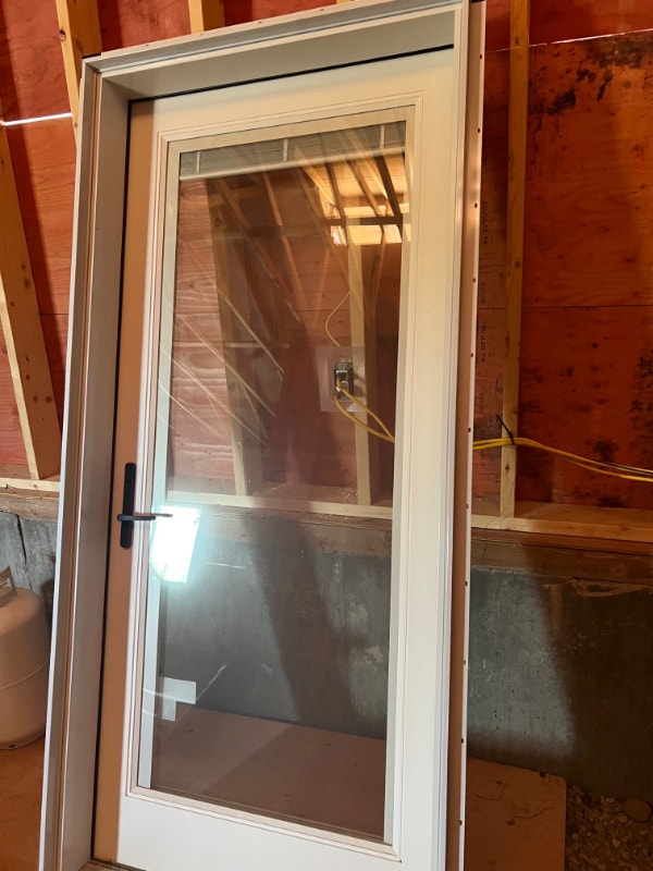 FRENCH DOOR, EXTERIOR BRAND NEW, In Window Blind, In Swing Right