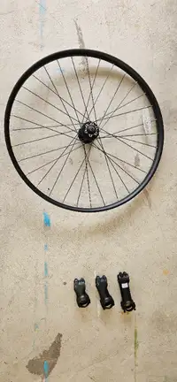 Bike Wheel and Stems