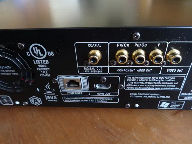 Denon DBP-2010CI Blu-ray,DVDs,CDs,JPEG CDs,MP3s and DivX player in Stereo Systems & Home Theatre in Markham / York Region - Image 7