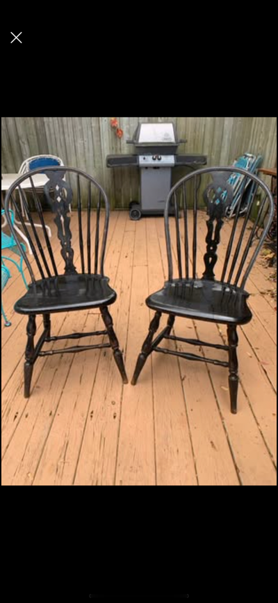Collection of antique chairs, View more
