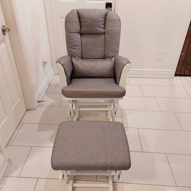 Brand New Rocking Chair, Glider, Ottoman & back pillow in Other in Mississauga / Peel Region